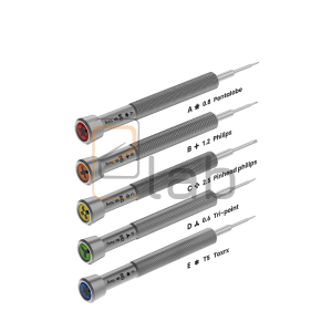 NO.1 - SET DI CACCIAVITI IN LEGA DI ACCIAIO S2 YCS / MR. YANG