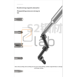 NO.1 - SET DI CACCIAVITI IN LEGA DI ACCIAIO S2 YCS / MR. YANG