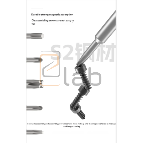NO.1 - SET DI CACCIAVITI IN LEGA DI ACCIAIO S2 YCS / MR. YANG