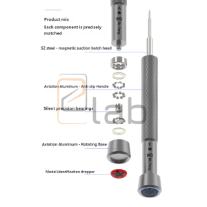 NO.1 - SET DI CACCIAVITI IN LEGA DI ACCIAIO S2 YCS / MR. YANG