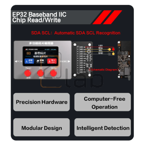PROGRAMMATORE  i2C EPR32 PER IPHONE / IPAD / MACBOOK / TELEFONI ANDROID