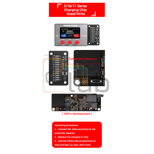 PROGRAMMATORE  i2C EPR32 PER IPHONE / IPAD / MACBOOK / TELEFONI ANDROID