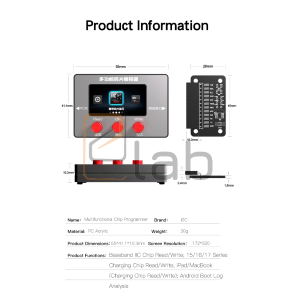 PROGRAMMATORE  i2C EPR32 PER IPHONE / IPAD / MACBOOK / TELEFONI ANDROID