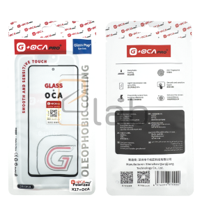VETRO + OCA + POLARIZZATA IPHONE 17 G+OCA PRO