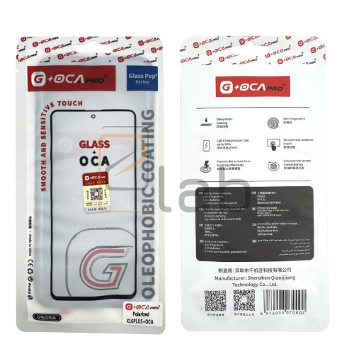 VETRO + OCA + POLARIZZATA IPHONE 16 PLUS G+OCA PRO