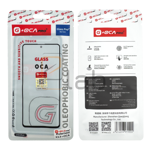 VETRO + OCA + POLARIZZATA IPHONE 13 G+OCA PRO