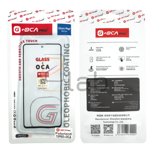 VETRO + OCA + POLARIZZATA IPHONE 13 PRO G+OCA PRO