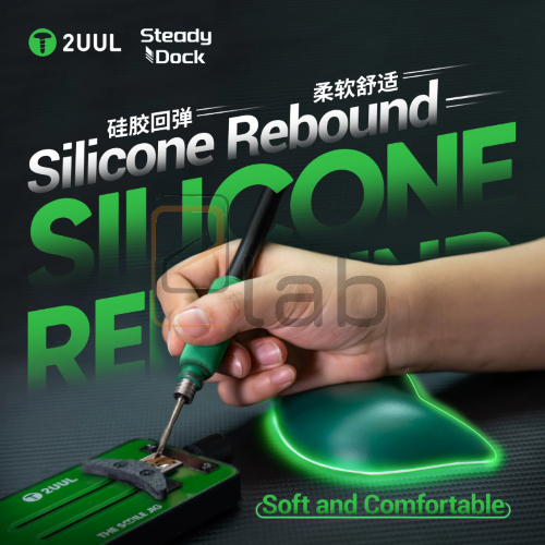 STEADY DOCK - CUSCINETTO POGGIAPOLSI ANTI-FATICA DK01 2UUL - 2 PEZZI