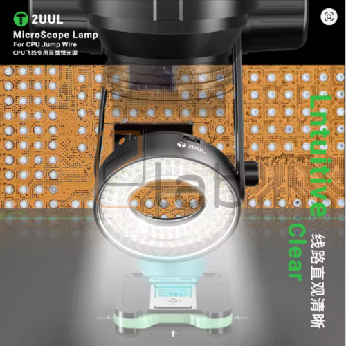 LAMPADA PER MICROSCOPIO REGOLABILE ANTIFUMO ANTIOLIO ANTIPOLVERE MS96 2UUL