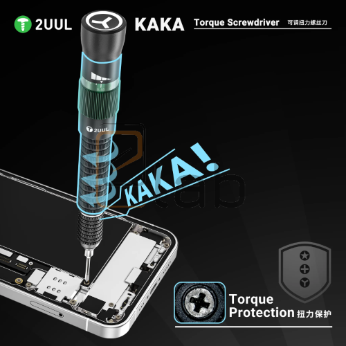 KAKA - CACCIAVITE DINAMOMETRICO DI PRECISIONE CON PUNTA I4P SPECIFICO PER IPHONE SERIE 17 SD27 2UUL