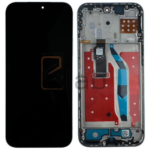 DISPLAY - LCD HONOR X8B BOOST - HONOR 200 LITE OLED SILVER CON FRAME LLY-LX1 LX2 LX3 NX1