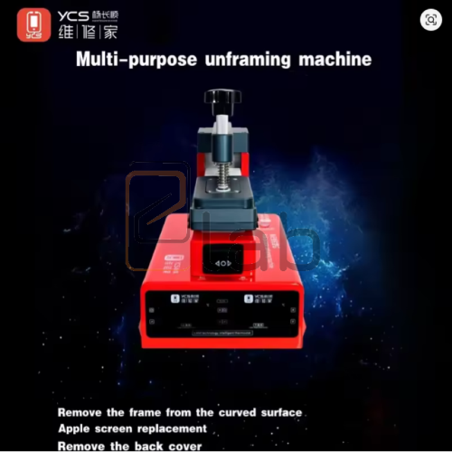 PIASTRA VACUUM SEPARATORE LCD E BACK COVER YCS