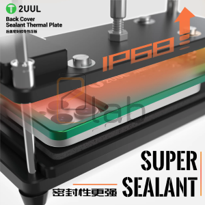 PIASTRA PER MORSA A PRESSIONE PER INCOLLAGGIO BACK COVER IPHONE SERIE 17 DA68 2UUL - 2 PEZZI