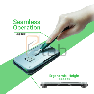 MIDREBALL BASE - BASETTA MAGNETICA CON STENCIL PER REBALLING SCHEDA MADRE DA IPHONE 12 AD IPHONE 16 PRO MAX BH13 2UUL