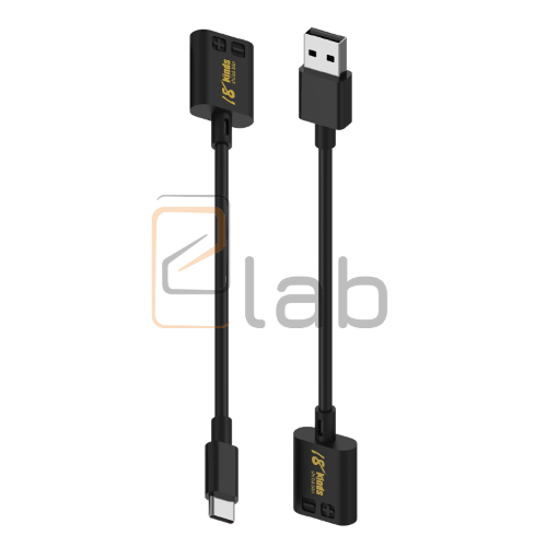 TESTER - RILEVATORE DI TENSIONE E DI CORRENTE - CAVO DIRETTO TYPE-C / USB SHI BA BAN - DUE PEZZI