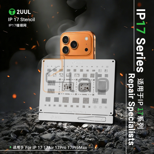 STENCIL PER REBALLING FULL IC IPHONE SERIE 17 BG03 2UUL