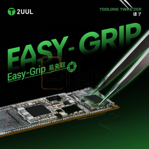 TOOLONE - PINZETTA DI PRECISIONE A PUNTA DRITTA EXTRA FINE TW15 2UUL