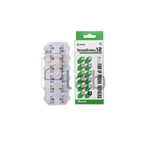 SPARE SCREW 12 - KIT VITI PER RIPARAZIONE IPHONE SC22 2UUL - 330 PEZZI