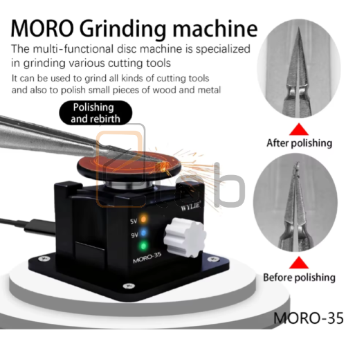 SMERIGLIATRICE E LUCIDATRICE MORO-35 WYLIE