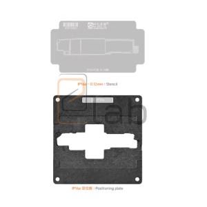 SUPPORTO STENCIL PER REBALLING IPHONE 16E AMAOE  