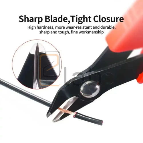 TRONCHESINA DI PRECISIONE A BECCO DRITTO PIATTO S-PK YCS