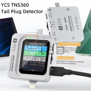 TESTER - RILEVATORE DI TENSIONE E DI CORRENTE IN USCITA TYPE-C TNS360 YCS