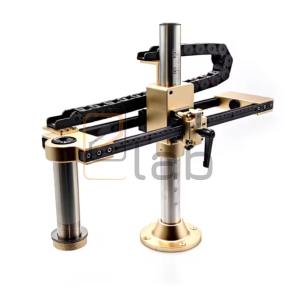 BOOMSTAND - SUPPORTO UNIVERSALE PER MICROSCOPIO A TRE OCCHI BRACCIO OSCILLANTE E SLITTA SCORREVOLE YUJING