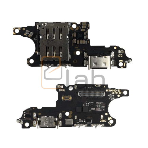 CONNETTORE DI RICARICA + MICROFONO + JACK AUDIO HONOR 400 LITE