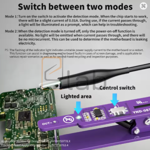TESTER - RILEVATORE DI TENSIONE E DI CORRENTE UNIVERSALE A CLIP M191 LANRUI