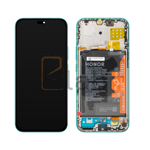 DISPLAY LCD SERVICE HUAWEI HONOR X8C CON BATTERIA MARRS GREEN