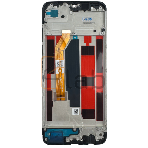 DISPLAY - LCD OPPO REALME NOTE 70T CON FRAME NERO