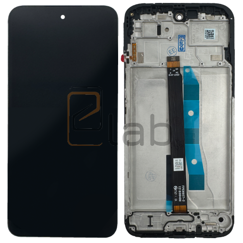 DISPLAY - LCD XIAOMI REDMI 15 4G/5G CON FRAME NERO (EU VERSION - 168MM)