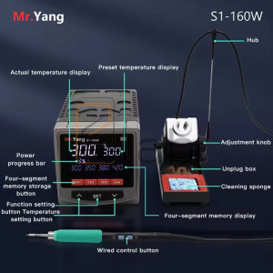 STAZIONE SALDANTE S1-160W VERSIONE AGGIORNATA MR.YANG YCS