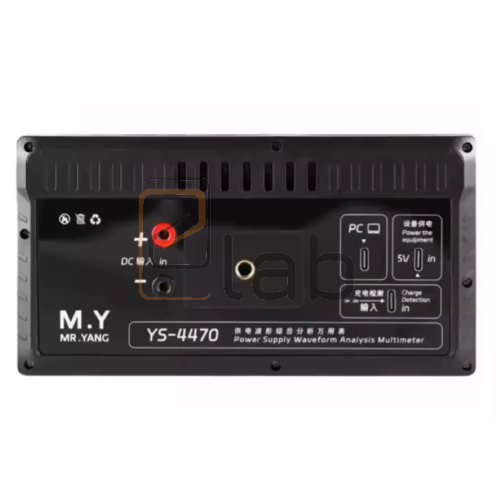MULTIMETRO DIGITALE + AMPEROMETRO YS-4470 MR.YANG YCS