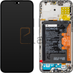 DISPLAY LCD SERVICE HONOR 200 LITE / HONOR X8B CON BATTERIA MIDNIGHT BLACK