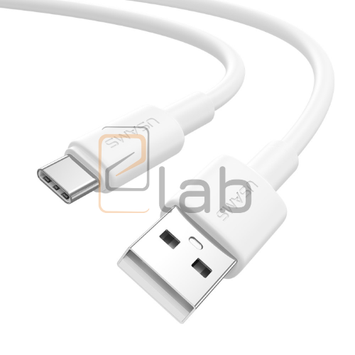 CAVO DI RICARICA A CARICA VELOCE TYPE-C BIANCO 1M 3A 18W US-SJ761 U90 USAMS