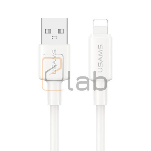 CAVO DI RICARICA A CARICA VELOCE LIGHTNING BIANCO 1M 2.4A 12W US-SJ762 U90 USAMS