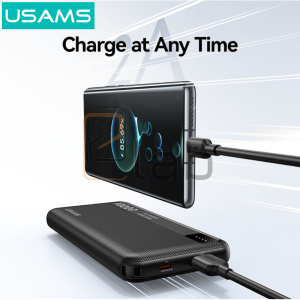 POWER BANK DOPPIA PORTA USB + TYPE-C 10000mAh PB89 US-CD262 USAMS
