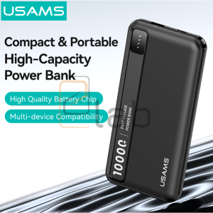 POWER BANK DOPPIA PORTA USB + TYPE-C 10000mAh PB89 US-CD262 USAMS