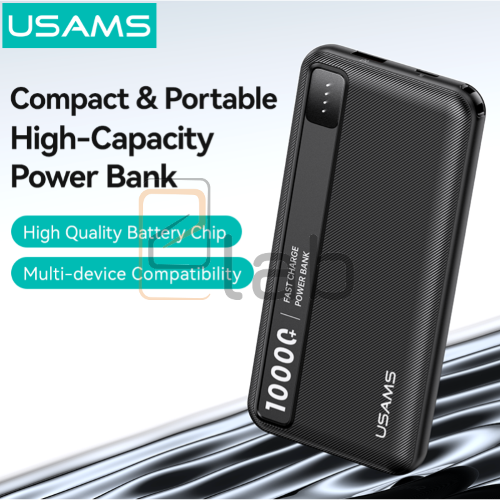 POWER BANK DOPPIA PORTA USB + TYPE-C 10000mAh PB89 US-CD262 USAMS