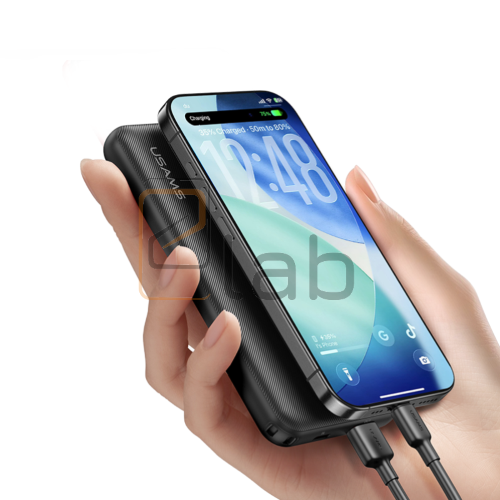 POWER BANK DOPPIA PORTA USB + TYPE-C 10000mAh PB89 US-CD262 USAMS