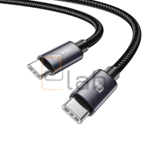 CAVO DI RICARICA A CARICA VELOCE TYPE-C/TYPE-C TARNISH 1M 60W US-SJ769 U91 USAMS