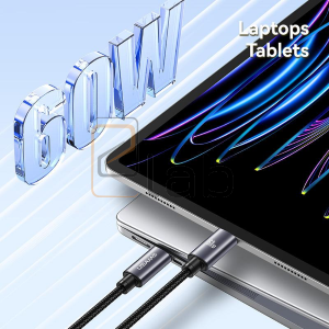 CAVO DI RICARICA A CARICA VELOCE TYPE-C/TYPE-C TARNISH 1M 60W US-SJ769 U91 USAMS