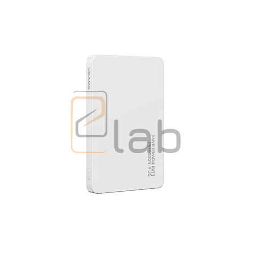 POWER BANK WIRELESS MAGNETICO ULTRASOTTILE IN LEGA DI ALLUMINIO BIANCO 5000mAh PD 20W US-CD231 SERIE CY USAMS