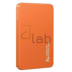 POWER BANK WIRELESS MAGNETICO ULTRASOTTILE IN LEGA DI ALLUMINIO ARANCIONE 5000mAh PD 20W US-CD231 SERIE CY USAMS