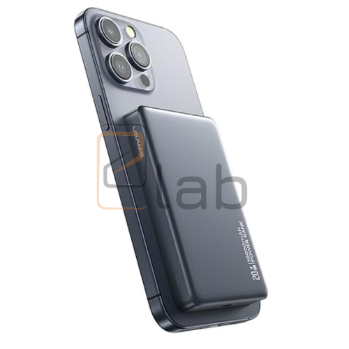 POWER BANK WIRELESS MAGNETICO ULTRASOTTILE IN LEGA DI ALLUMINIO 10000mAh PD 20W US-CD242 SERIE CY USAMS