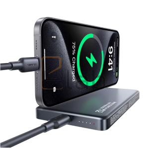 POWER BANK WIRELESS MAGNETICO ULTRASOTTILE IN LEGA DI ALLUMINIO 10000mAh PD 20W US-CD242 SERIE CY USAMS