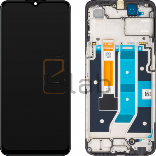 DISPLAY LCD SERVICE OPPO A78 5G BLACK NERO