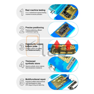 BASETTA N16 PER SEPARAZIONE LAYER IPHONE SERIE 16 PER STAZIONE PRE-RISCALDATORE T12A SUNSHINE