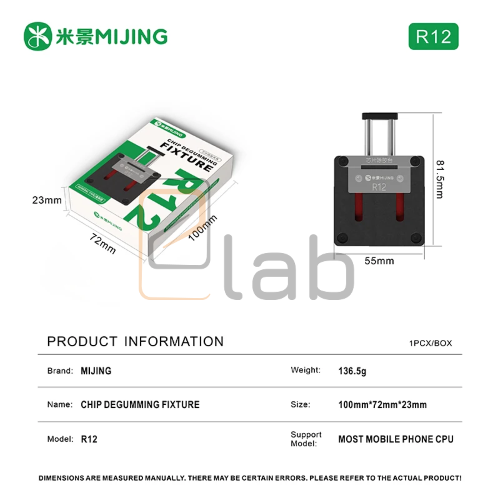 UNIVERSAL IC CLEANING SUPPORT TL-15A